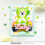 Pretty Pink Posh Bear Holder Dies lucky