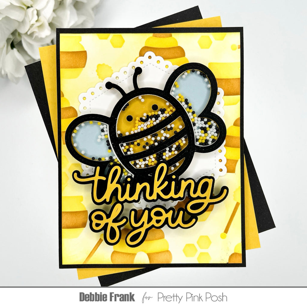 Pretty Pink Posh Bee Shaker Dies hexagons | color-code:ALT01
