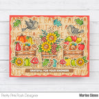 Pretty Pink Posh Fall Harvest Dies grateful