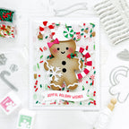 Pretty Pink Posh Gingerbread Mug Dies snowflake | color-code:ALT01