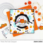 Pretty Pink Posh Halloween Corners Dies