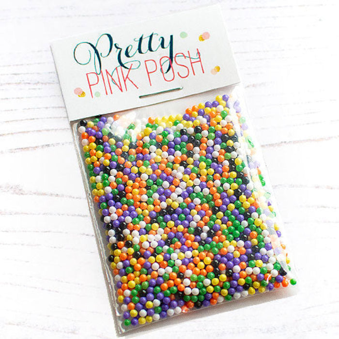 Pretty Pink Posh Halloween Fun Shaker Beads