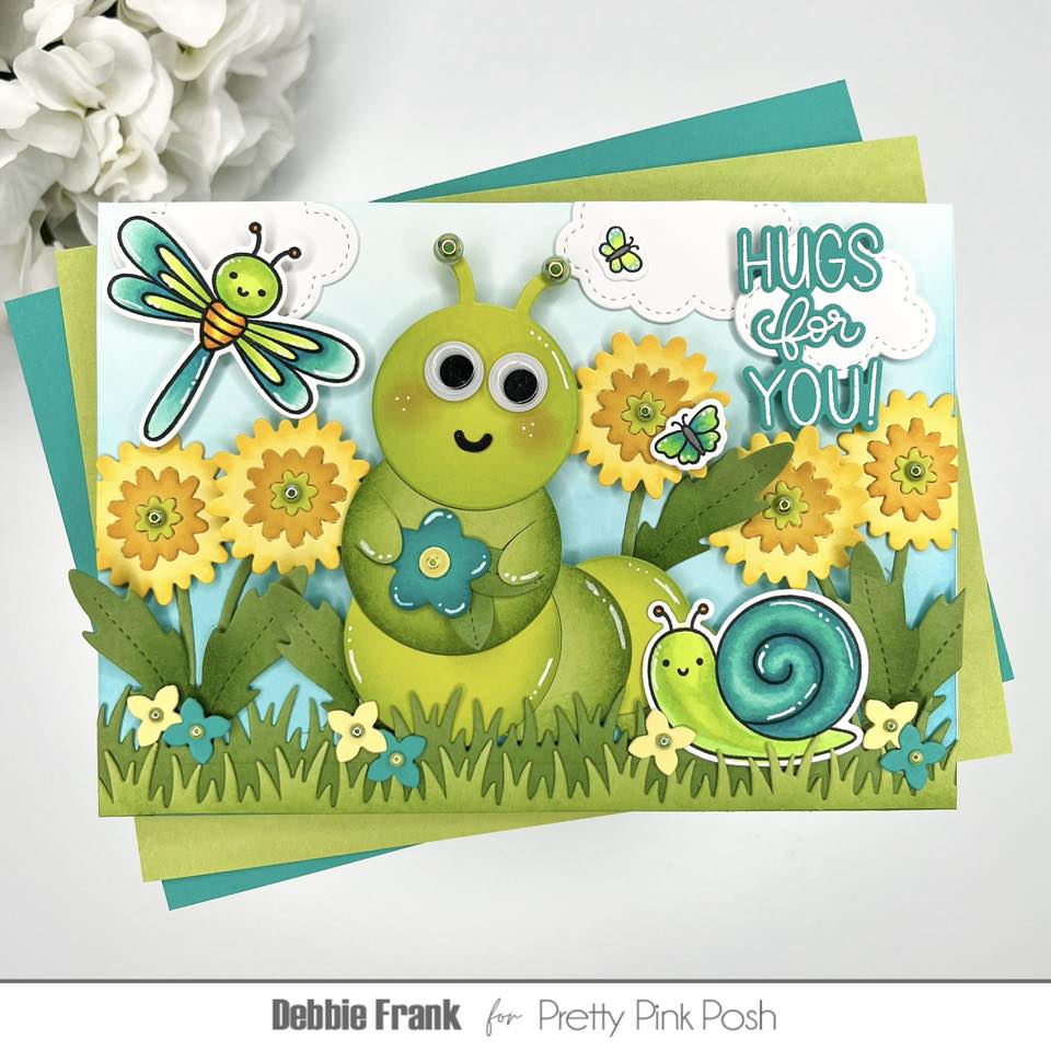Pretty Pink Posh Hello Friend Dies snail