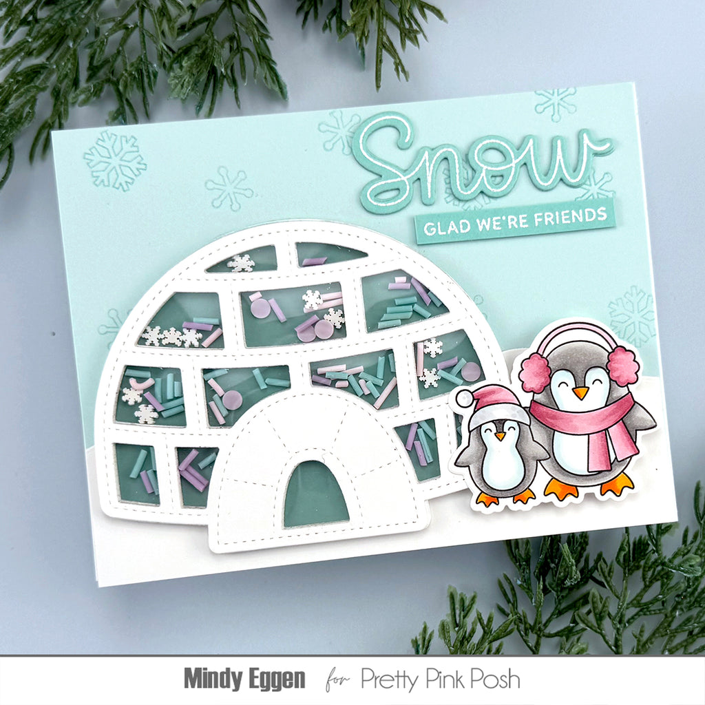 Pretty Pink Posh Igloo Shaker Dies friends