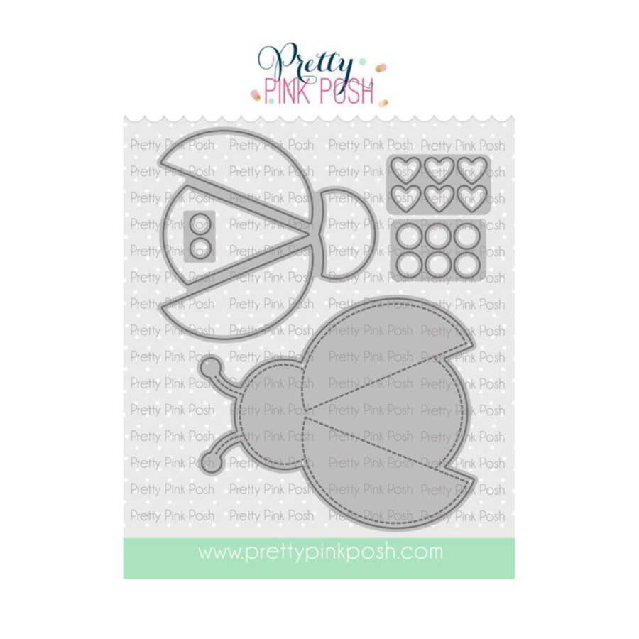 Pretty Pink Posh Ladybug Shaker Dies