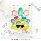 Pretty Pink Posh Large Summer Shadow Dies treat bucket summer fun card | color-code:ALT01