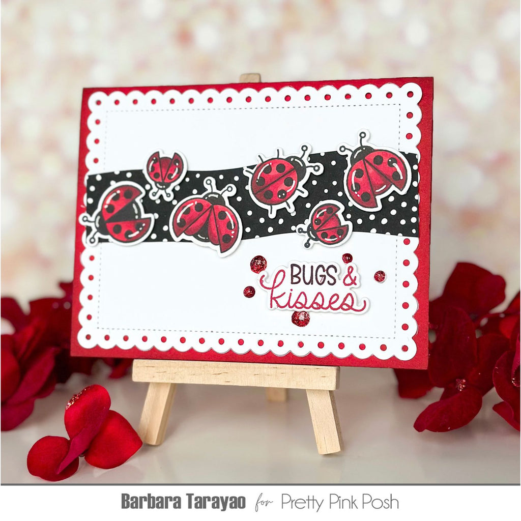 Pretty Pink Posh Lovely Ladybugs Dies kisses