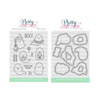 Pretty Pink Posh Mini Ghosts Clear Stamp and Die Set