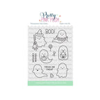 Pretty Pink Posh Mini Ghosts Clear Stamp and Die Set product image 1