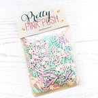 Pretty Pink Posh Pastel Blizzard Clay Confetti