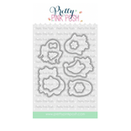 Pretty Pink Posh Penguin Friends Clear Stamp and Die Set image 2