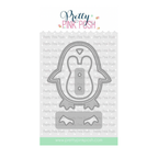 Pretty Pink Posh Penguin Shaker Dies