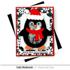 Pretty Pink Posh Penguin Shaker Dies christmas