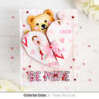 Pretty Pink Posh Pinking Rectangles Dies be mine