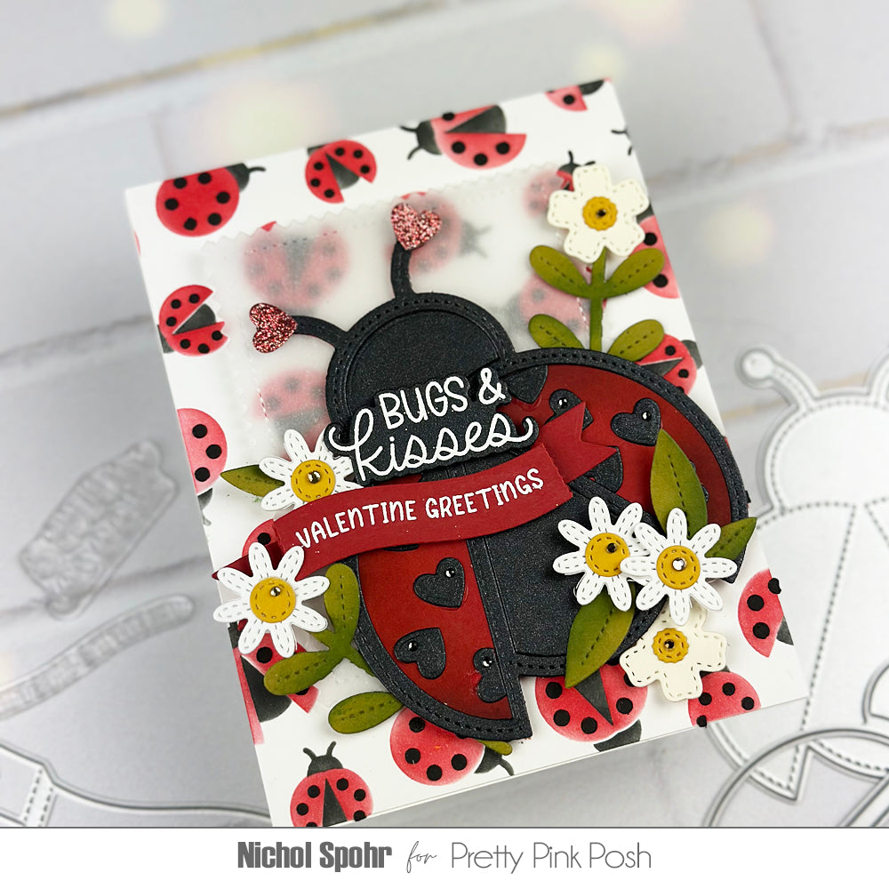 Pretty Pink Posh Pinking Rectangles Dies greetings | color-code:ALT02