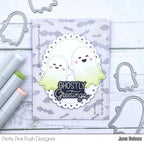 Pretty Pink Posh Scattered Bats Stencils*