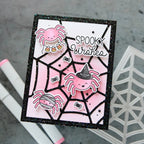 Pretty Pink Posh Spider Friends Dies pink