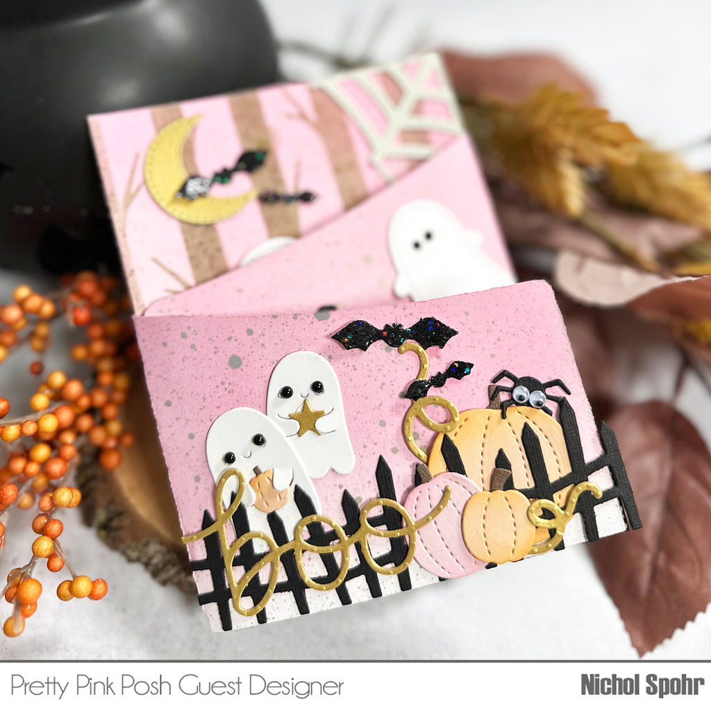 Pretty Pink Posh Spooky Fence Die boo | color-code:ALT02