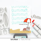 Pretty Pink Posh Summer Script Die love you
