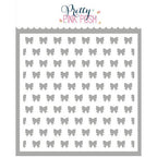 Pretty Pink Posh Tiny Bows Stencil