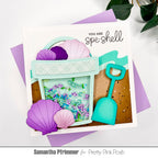 Pretty Pink Posh Underwater Clay Confetti bucket