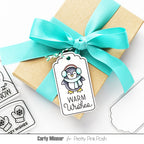 Pretty Pink Posh Winter Tags Dies warm wishes