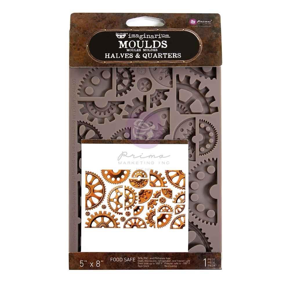 Prima Marketing Halves And Quarters Finnabair Mould 951399
