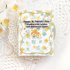 Simon Says Stamp Printmaking Clovers Wafer Dies 1572mdc Beautiful Moments St. Patrick's Day Card | color-code:ALT06