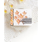 Simon Says Stamps and Dies Printmaking Leaves set1082pl Sugar and Spice Thanks Card | color-code:ALT03