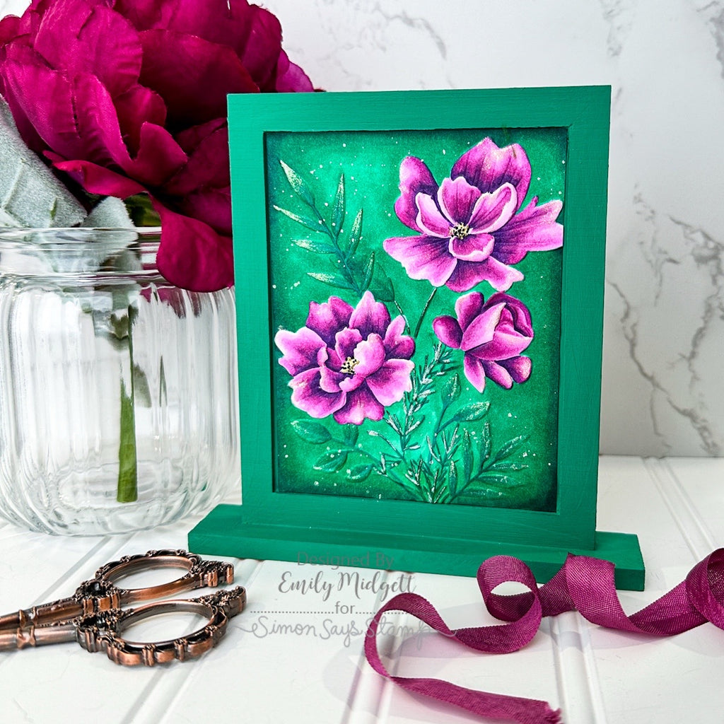 Simon Says Stamp Favorite Things Collection I Want It All Embossing Folders set940ef Pristine Blooms