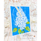 Simon Says Stamp Embossing Folder Pristine Lilac sf474 You Are My Favorite You Are Loved Card