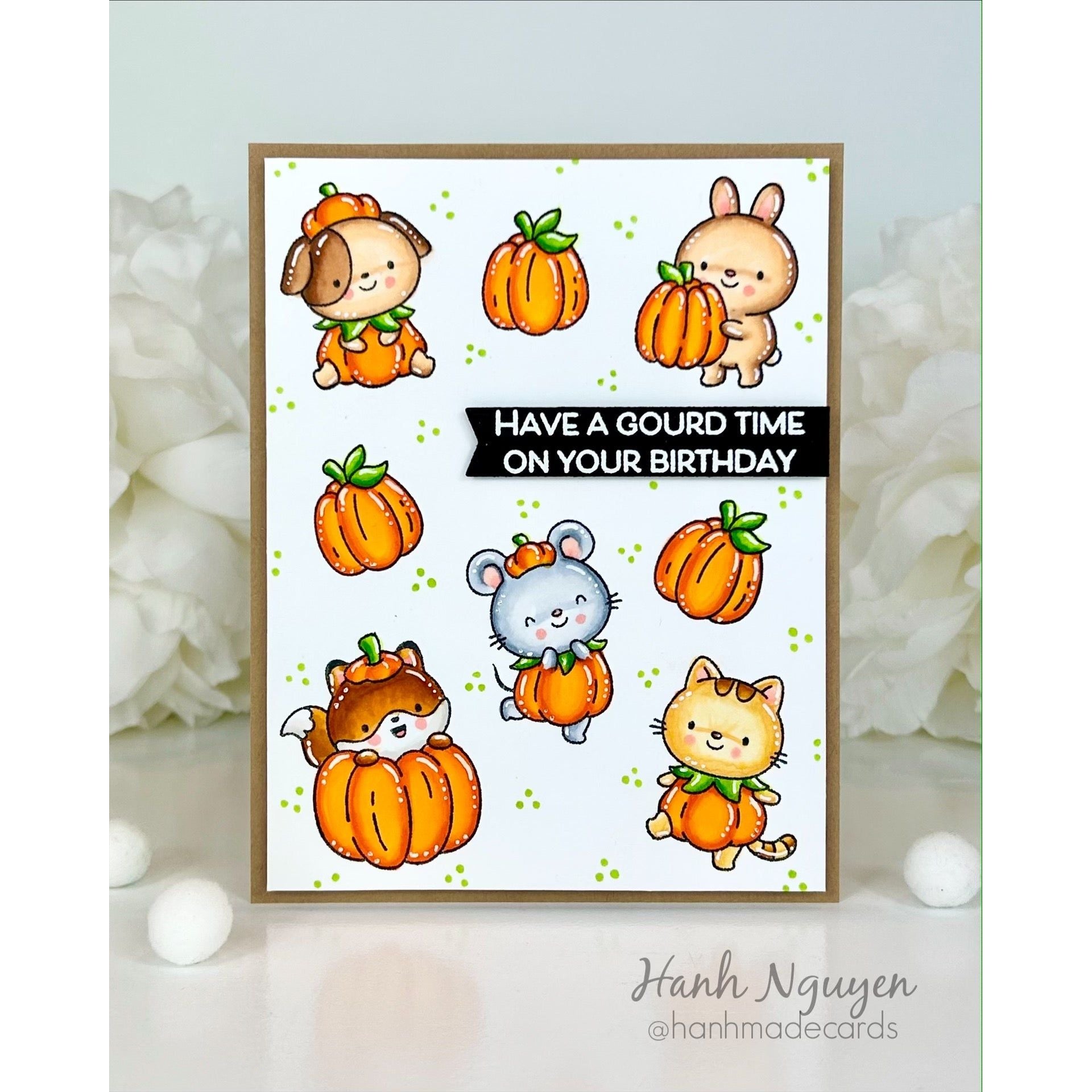 Simon Says Clear Stamps Pumpkin Pals 3260ssc STAMPtember Birthday Card | color-code:ALT02