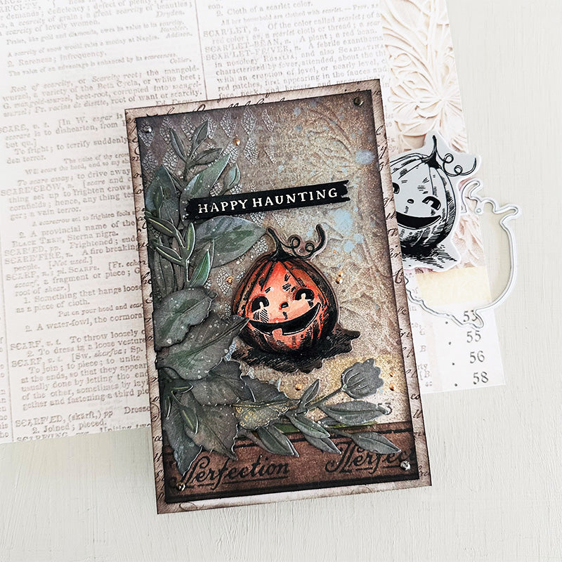 Simon Says Stamp Pumpkinhead Wafer Dies 309sss Halloween Card
