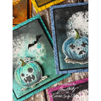 Simon Says Stamp Pumpkinhead Wafer Dies 309sss Halloween Card Set Details