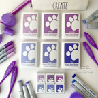 Simon Says Stamp Pawsitively Saturated Ink Trio 17 and Re-Inkers ink17reset DieCember