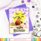 Waffle Fower Happy Halloween Clear Stamps 421525 happy halloween