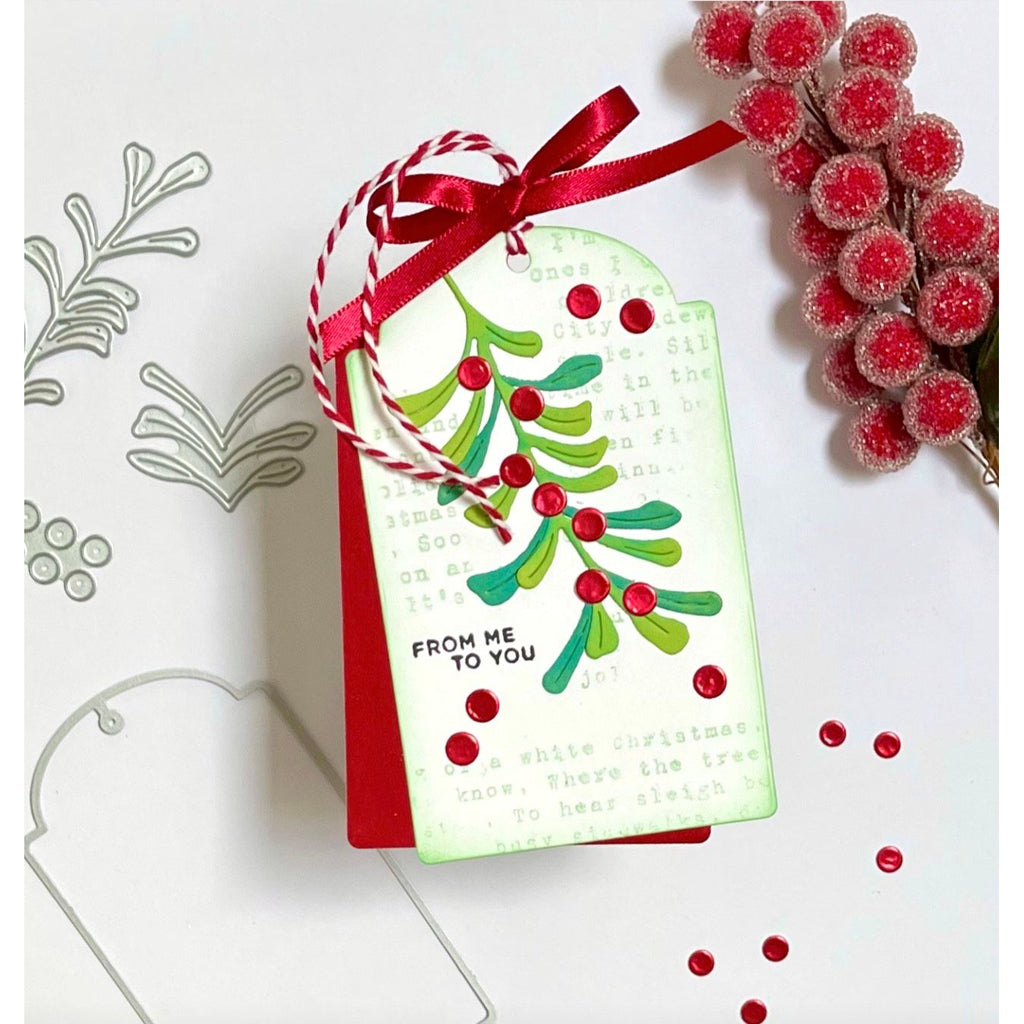 Simon Says Stamp Rounded Tags Wafer Dies 1479sd And Everything Nice Christmas Tag | color-code:ALT04