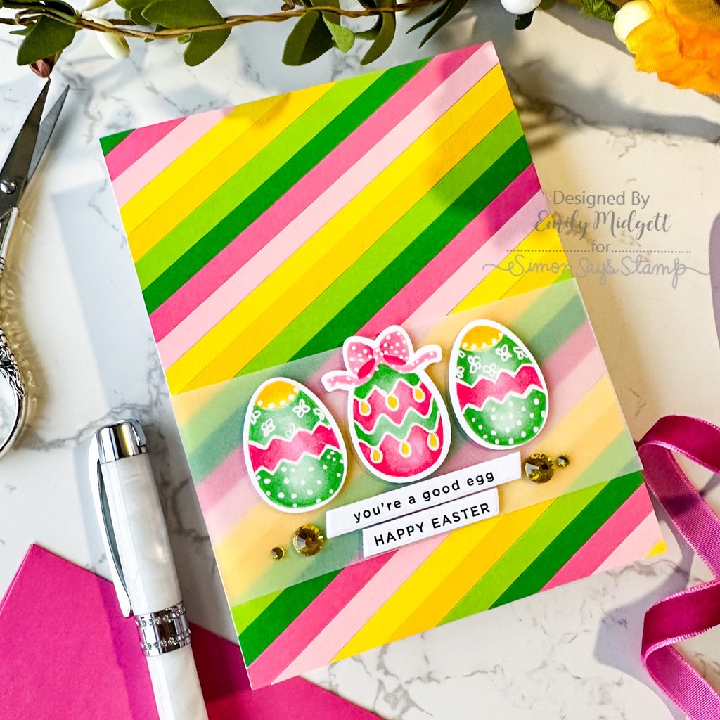Rainbow Splash Cardstock Card Front Pack rs15cf Beautiful Moments Easter Card | color-code:ALT03
