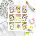 Simon Says Stamp Embossing Folder Radial Dots sf415 Favorite Things Congrats Card | color-code:ALT04
