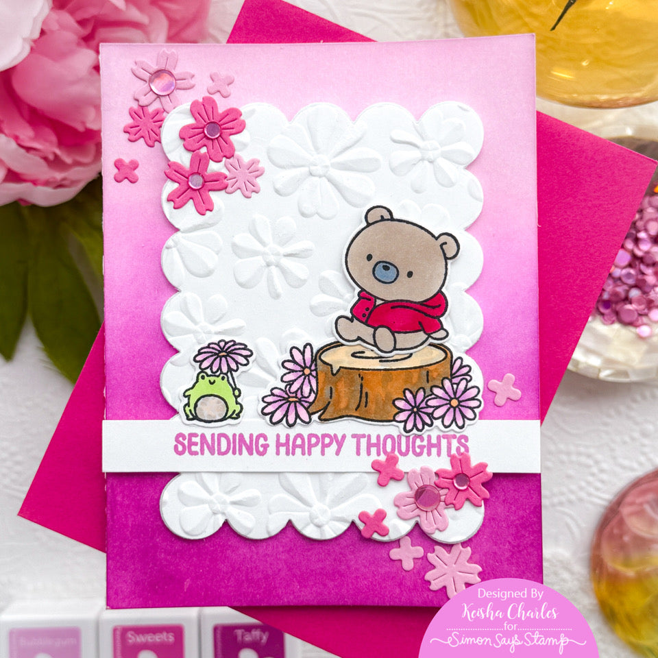 Simon Says Stamps and Dies Rain or Shine set950rs Rain or Shine Happy Thoughts Card | color-code:ALT06