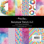 Paper Rose Rainbow Twirl 2.0 6x6 Paper 31067