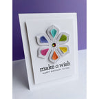 Simon Says Stamp Pawsitively Dazzling Gems Rainbow se108 Splendor Birthday Card | color-code:ALT02