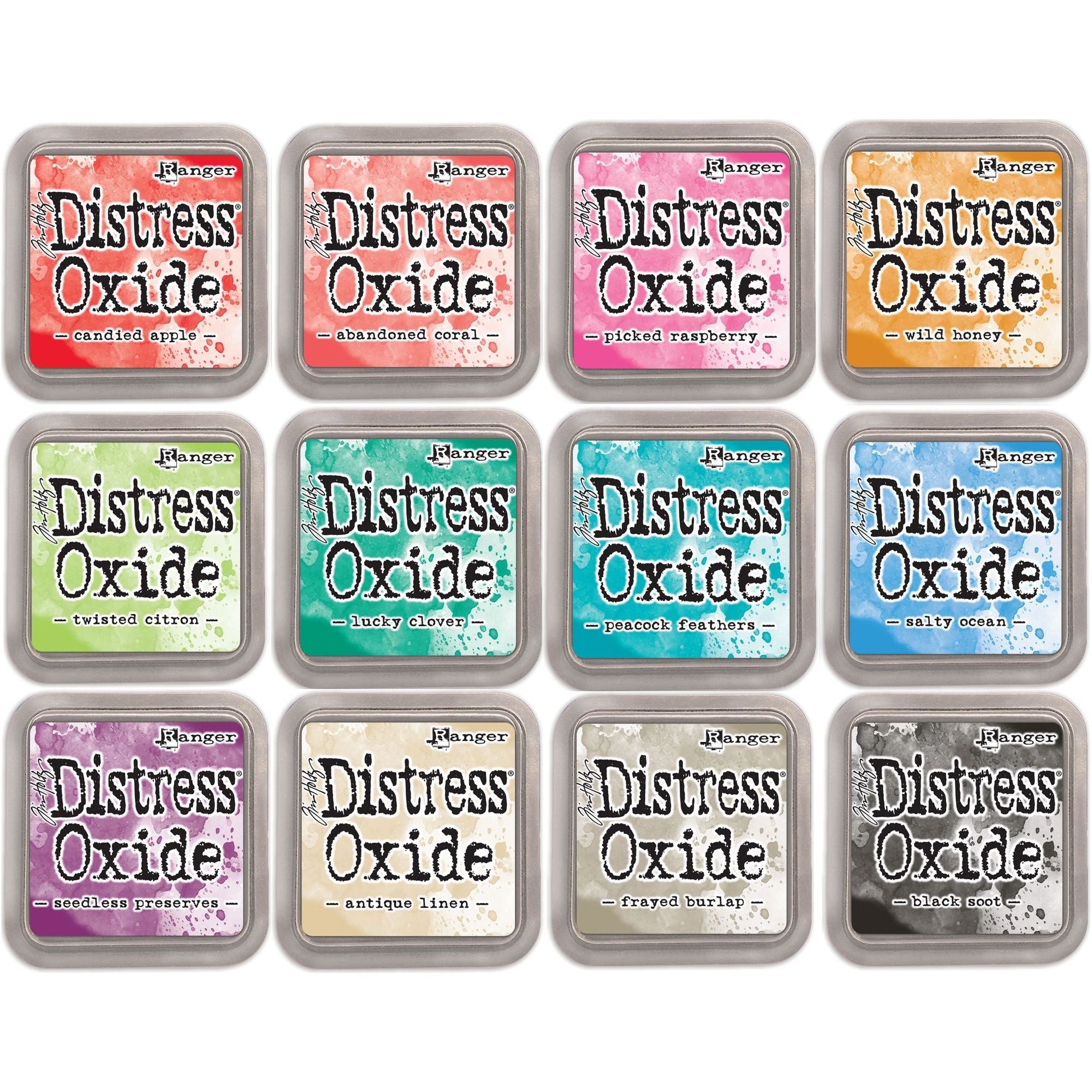 Tim Holtz Distress 12 Oxide Ink Pad Set 4