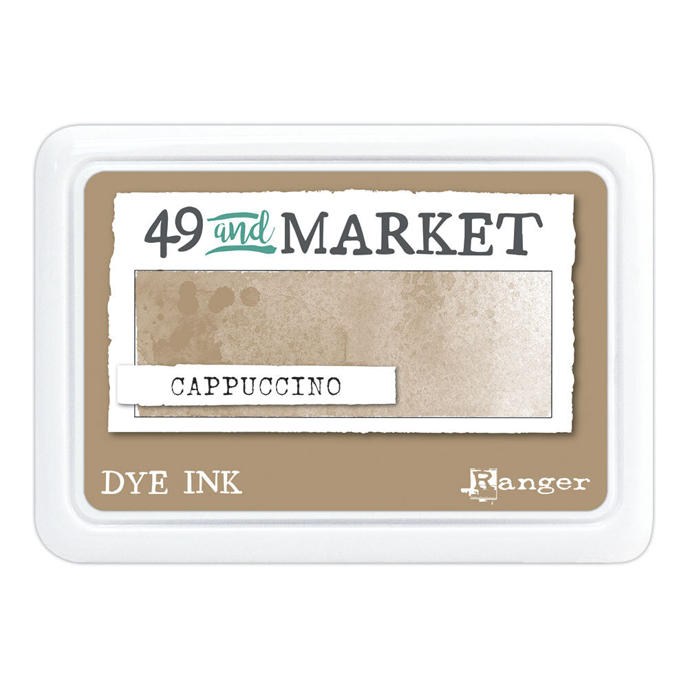 Ranger 49 and Market Cappuccino Dye Ink Pad fmp92377
