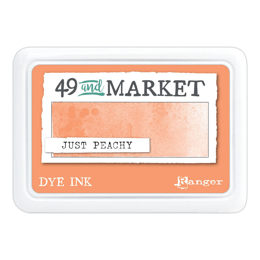 Ranger 49 and Market Just Peachy Dye Ink Pad fmp92414