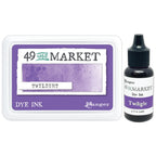 Ranger 49 and Market Twilight Dye Ink Pad And Reinker Bundle