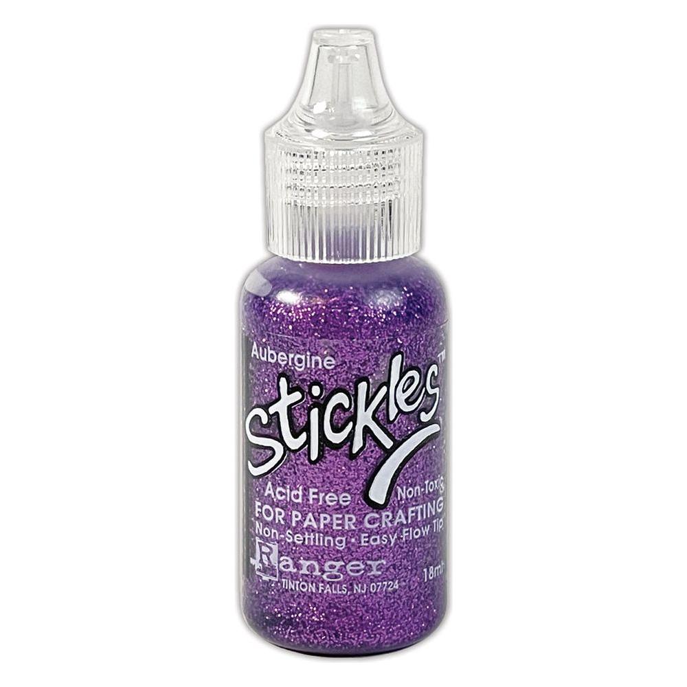 Ranger Aubergine Stickles Glitter Glue sgg85874