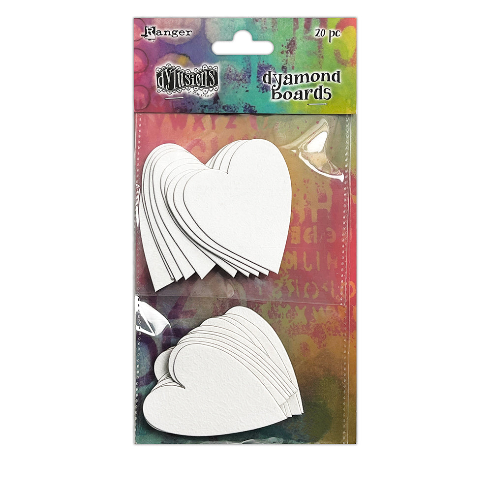 Ranger Dylusions Hearts Dyamond Boards dym86840