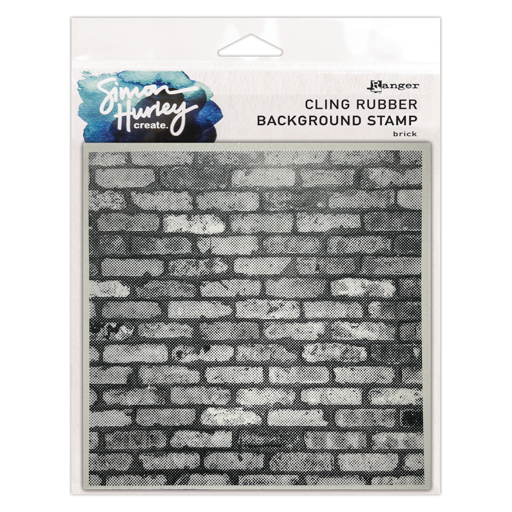 Ranger Simon Hurley Brick Cling Stamp hur87137