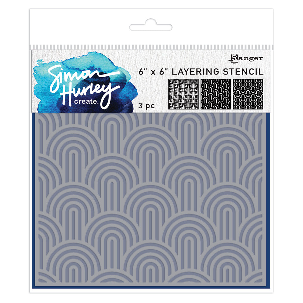 Ranger Simon Hurley Happy Arches Stencils hus87885